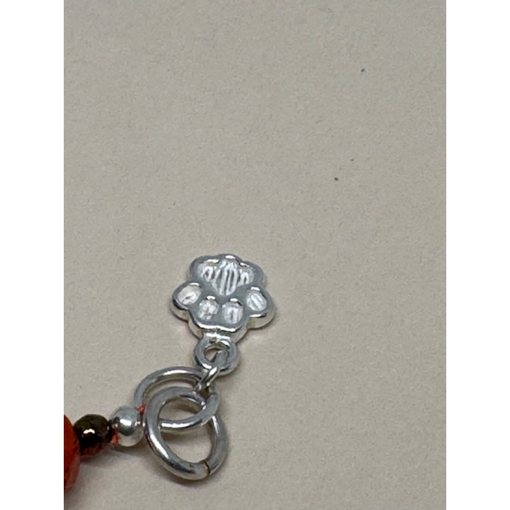Sterling Silver Paw Print Bracelet – 7" - Picture 7 of 7